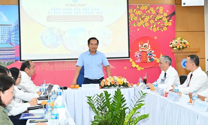 Chủ tịch UBND TP HCM: Ca can thiệp bào thai là niềm tự hào của cả thành phố- Ảnh 1. Chủ tịch UBND TP HCM: Ca can thiệp bào thai là niềm tự hào của cả thành phố- Ảnh 1.