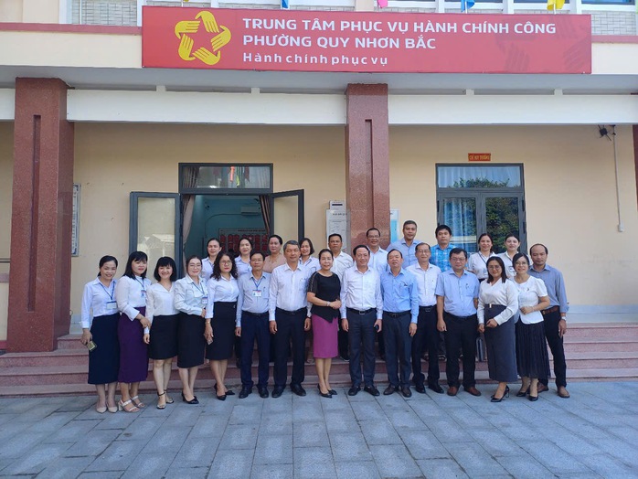 Bình Định vận hành thử mô hình chính quyền hai cấp tại 58 xã, phường mới - Ảnh 1.