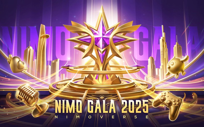NIMO Gala 2025: Sân chơi kết nối cộng đồng livestream Việt - Ảnh 1. NIMO Gala 2025: Sân chơi kết nối cộng đồng livestream Việt - Ảnh 1.