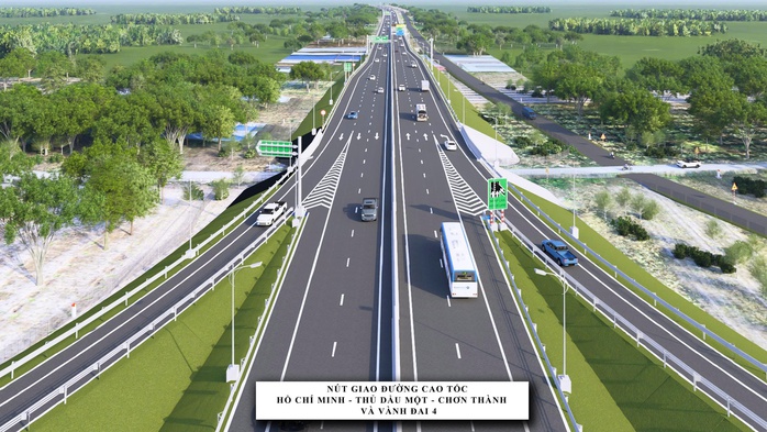 Ngắm phối cảnh đường Vành đai 4 TP HCM đoạn qua Bình Dương- Ảnh 2. Ngắm phối cảnh đường Vành đai 4 TP HCM đoạn qua Bình Dương- Ảnh 2.