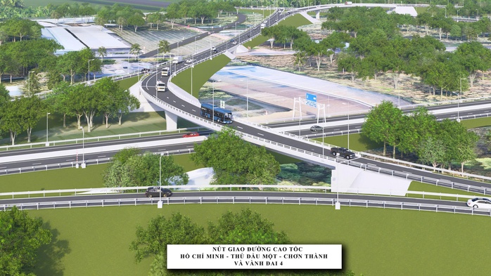 Ngắm phối cảnh đường Vành đai 4 TP HCM đoạn qua Bình Dương- Ảnh 7. Ngắm phối cảnh đường Vành đai 4 TP HCM đoạn qua Bình Dương- Ảnh 7.
