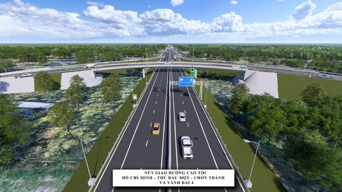 Ngắm phối cảnh đường Vành đai 4 TP HCM đoạn qua Bình Dương- Ảnh 8. Ngắm phối cảnh đường Vành đai 4 TP HCM đoạn qua Bình Dương- Ảnh 8.
