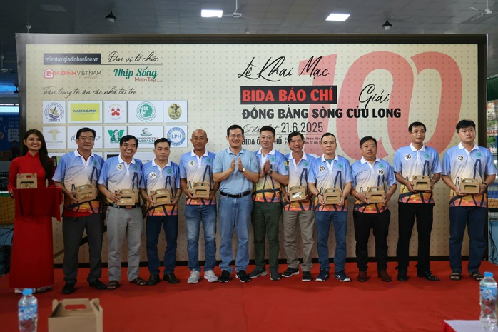Điều đặc biệt tại Giải Billiards Báo chí ĐBSCL - Ảnh 2.
