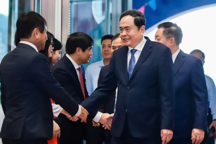 Tổng Bí thư Tô Lâm dự Lễ kỷ niệm 100 năm Ngày Báo chí cách mạng Việt Nam- Ảnh 6.