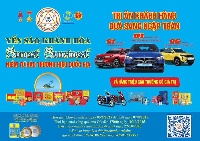 Yến Sào Khánh Hòa trao giải thưởng từ chương trình khuyến mại 100 tỉ đồng - Ảnh 3. Yến Sào Khánh Hòa trao giải thưởng từ chương trình khuyến mại 100 tỉ đồng - Ảnh 3.