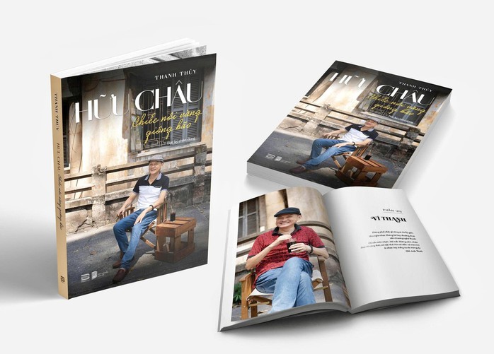 Nghệ sĩ Hữu Châu giới thiệu bút ký "Chiếc nôi vàng giông bão" tại đường sách TP HCM- Ảnh 1.
