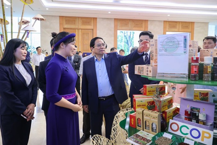 Thủ tướng mong nông dân tiên phong thoát nghèo, thi đua làm giàu
- Ảnh 1. Thủ tướng mong nông dân tiên phong thoát nghèo, thi đua làm giàu
- Ảnh 1.