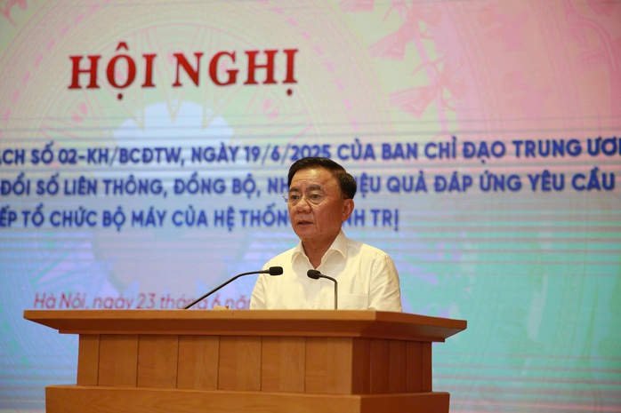Kiên quyết xóa bỏ tư duy cục bộ, cát cứ thông tin, dữ liệu - Ảnh 1.