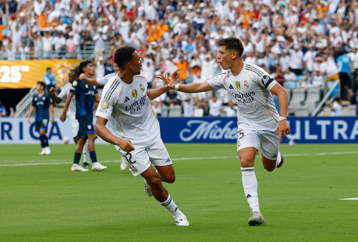 Real Madrid thắng Pachuca 3-1, tiến gần vé knock-out FIFA Club World Cup- Ảnh 4. Real Madrid thắng Pachuca 3-1, tiến gần vé knock-out FIFA Club World Cup- Ảnh 4.