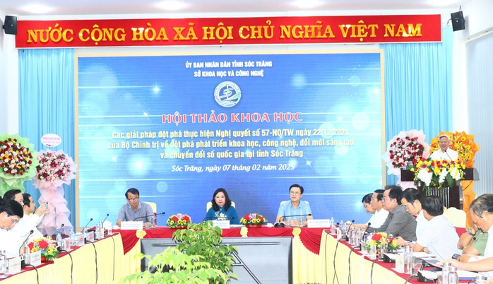 Sóc Trăng triển khai thực hiện Nghị quyết số 57 của Bộ Chính trị- Ảnh 2. Sóc Trăng triển khai thực hiện Nghị quyết số 57 của Bộ Chính trị- Ảnh 2.