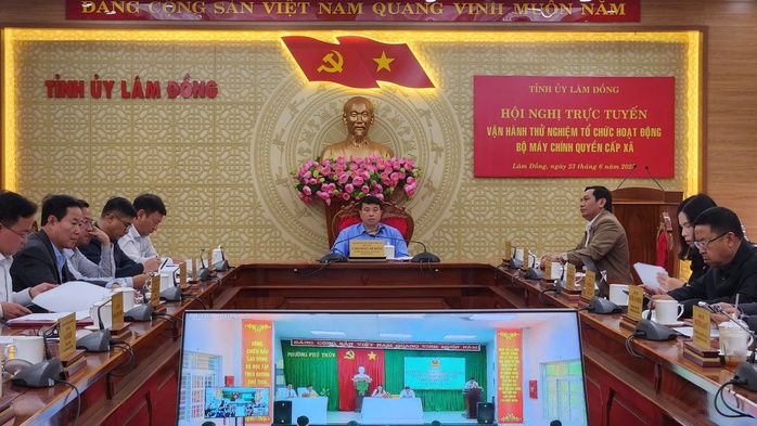 Lâm Đồng, Bình Thuận, Đắk Nông vận hành thử nghiệm 6 xã, phường - Ảnh 1.