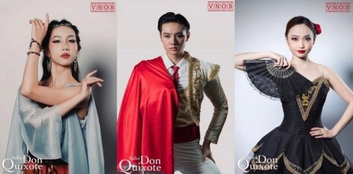 Vở ballet "Don Quixote" lần đầu công diễn tại Việt Nam- Ảnh 1. Vở ballet "Don Quixote" lần đầu công diễn tại Việt Nam- Ảnh 1.