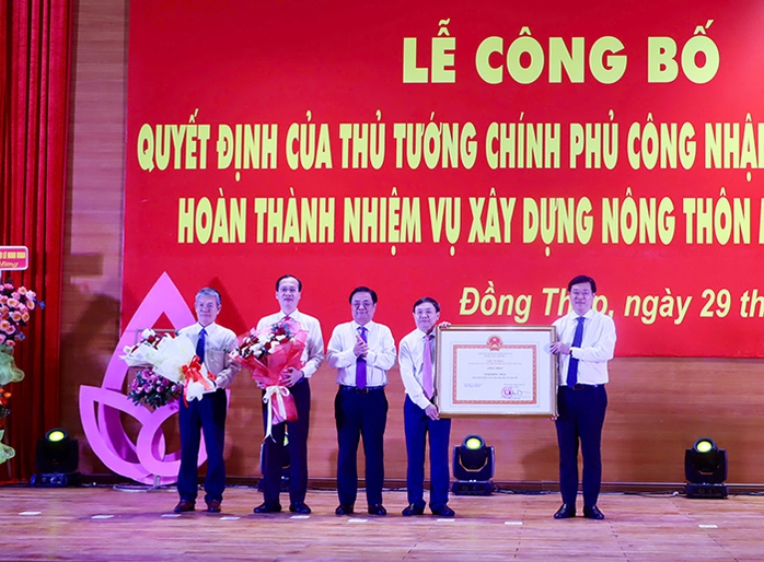 Đồng Tháp đón tin vui trước ngày sáp nhập - Ảnh 1. Đồng Tháp đón tin vui trước ngày sáp nhập - Ảnh 1.