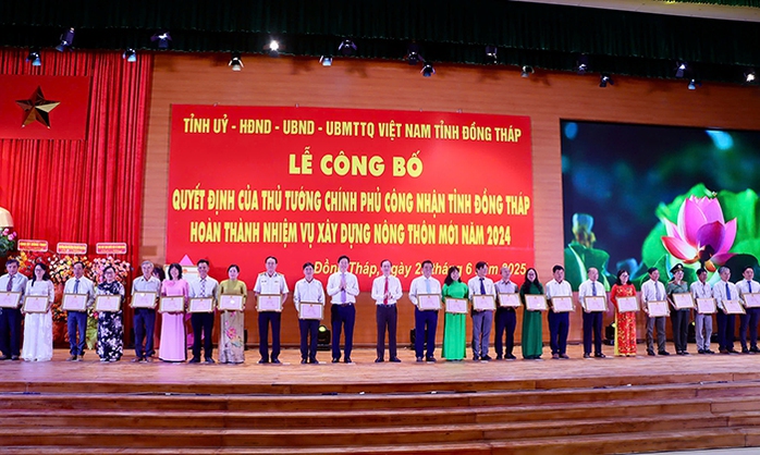 Đồng Tháp đón tin vui trước ngày sáp nhập - Ảnh 4. Đồng Tháp đón tin vui trước ngày sáp nhập - Ảnh 4.