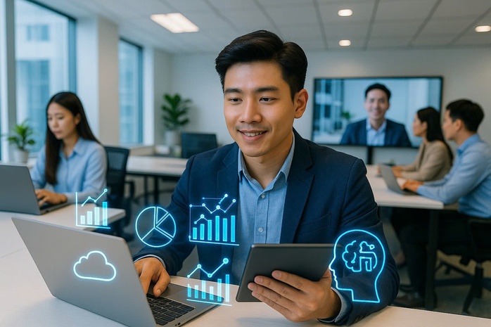 Tránh nguy cơ bị gạt khỏi thị trường lao động- Ảnh 2. Tránh nguy cơ bị gạt khỏi thị trường lao động- Ảnh 2.