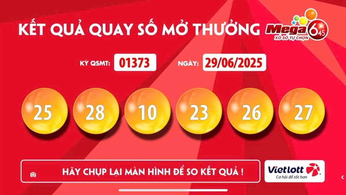 Một vé Vietlott trúng giải Jackpot trị giá hàng trăm tỉ đồng- Ảnh 1. Một vé Vietlott trúng giải Jackpot trị giá hàng trăm tỉ đồng- Ảnh 1.