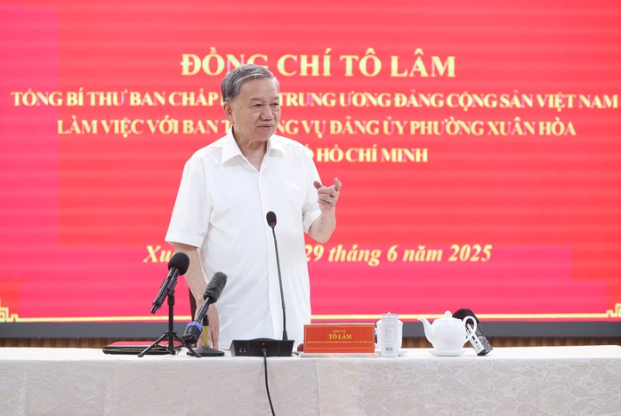 Chỉ đạo của Tổng Bí thư Tô Lâm trong buổi làm việc tại TP HCM chiều nay- Ảnh 2. Chỉ đạo của Tổng Bí thư Tô Lâm trong buổi làm việc tại TP HCM chiều nay- Ảnh 2.