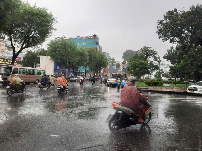 TP HCM: Gió rít mạnh, mưa như trút nước  - Ảnh 5.