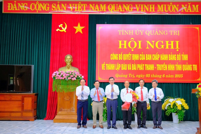 Ông Võ Nguyên Thủy giữ chức Tổng biên tập Báo và Đài Phát thanh - Truyền hình tỉnh Quảng Trị - Ảnh 1.