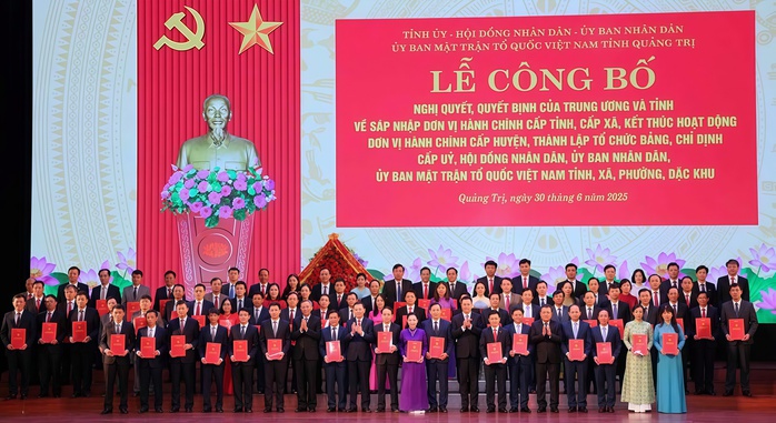Quảng Trị công bố danh sách 78 Bí thư xã, phường, đặc khu sau sáp nhập - Ảnh 1.