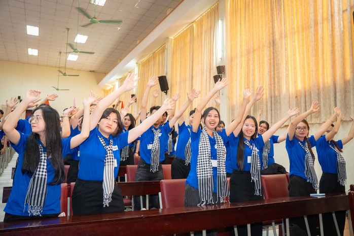 150 sinh viên Học viện Hành chính ra quân Mùa hè xanh 2025 - Ảnh 3.