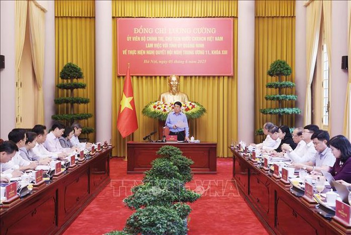 Chủ tịch nước Lương Cường: Lựa chọn cán bộ có tư duy đổi mới, dám nghĩ, dám làm- Ảnh 1.