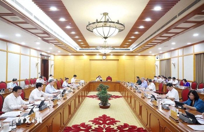 Tổng Bí thư Tô Lâm: Bố trí, sắp xếp cán bộ đúng nguyên tắc, không để phát sinh phức tạp nội bộ- Ảnh 1. Tổng Bí thư Tô Lâm: Bố trí, sắp xếp cán bộ đúng nguyên tắc, không để phát sinh phức tạp nội bộ- Ảnh 1.