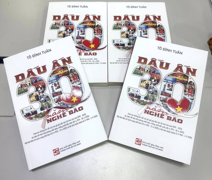 Sáng 8-6, ra mắt sách "DẤU ẤN 30 NĂM NGHỀ BÁO" của nhà báo Tô Đình Tuân- Ảnh 2. Sáng 8-6, ra mắt sách "DẤU ẤN 30 NĂM NGHỀ BÁO" của nhà báo Tô Đình Tuân- Ảnh 2.