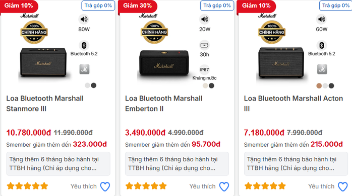 Sản phẩm giả mạo thương hiệu Marshall bán tràn lan trên mạng - Ảnh 3.
