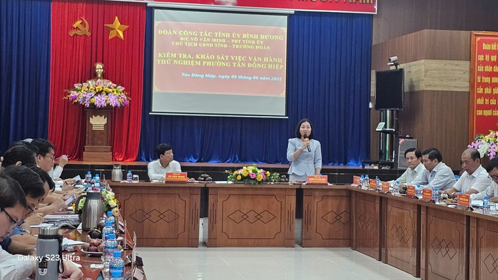 Chủ tịch UBND tỉnh Bình Dương chỉ đạo phường mới về tuyến Metro kết nối TP HCM - Ảnh 3.