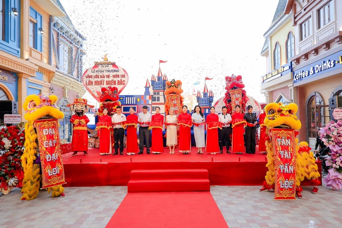 Khai trương Vinwonders Vũ Yên - Tâm điểm vui chơi giải trí và vườn thú lớn nhất miền Bắc- Ảnh 1.