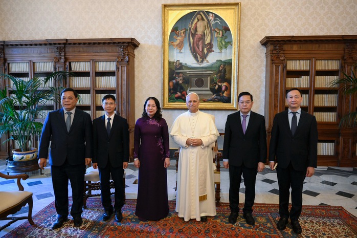 Phó Chủ tịch nước chuyển lời mời Giáo hoàng thăm Việt Nam- Ảnh 5. Phó Chủ tịch nước chuyển lời mời Giáo hoàng thăm Việt Nam- Ảnh 5.