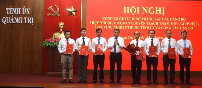 Bổ nhiệm hàng loạt lãnh đạo chủ chốt Tỉnh ủy Quảng Trị (mới)- Ảnh 11.