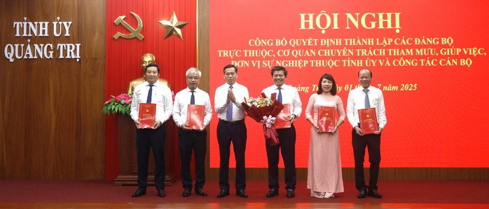 Bổ nhiệm hàng loạt lãnh đạo chủ chốt Tỉnh ủy Quảng Trị (mới)- Ảnh 6.
