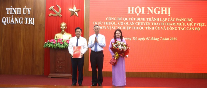 Bổ nhiệm hàng loạt lãnh đạo chủ chốt Tỉnh ủy Quảng Trị (mới)- Ảnh 9.