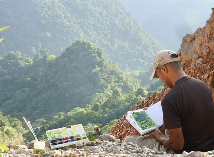 Họa sĩ của "Nghệ thuật hoang dã"- Ảnh 3.