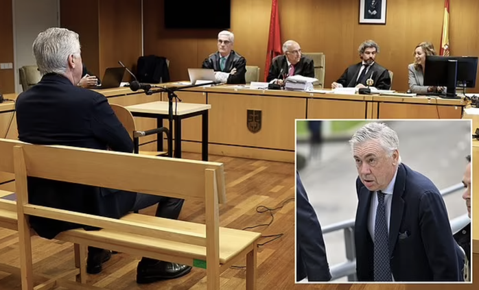 HLV Carlo Ancelotti bị kết án 1 năm tù vì trốn thuế tại Tây Ban Nha- Ảnh 2. HLV Carlo Ancelotti bị kết án 1 năm tù vì trốn thuế tại Tây Ban Nha- Ảnh 2.