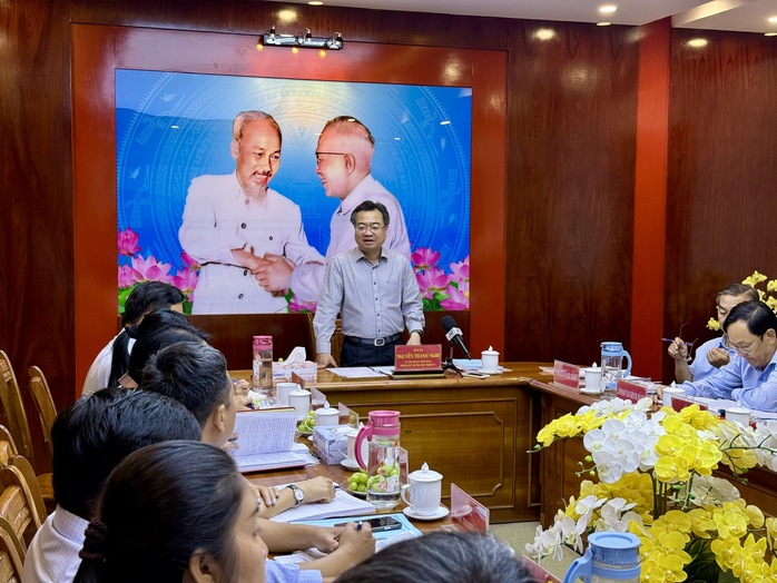 Ông Nguyễn Thanh Nghị làm việc với phường Bình Thới- Ảnh 5. Ông Nguyễn Thanh Nghị làm việc với phường Bình Thới- Ảnh 5.