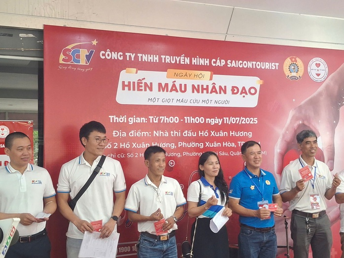 Một doanh nghiệp vận động 600 lao động hiến máu giữa lúc khan hiếm- Ảnh 2. Một doanh nghiệp vận động 600 lao động hiến máu giữa lúc khan hiếm- Ảnh 2.