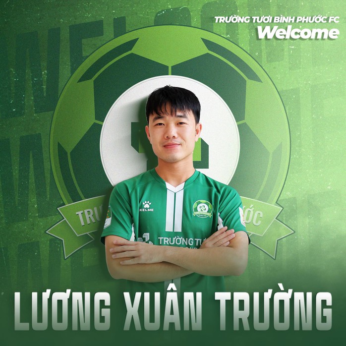 Lương Xuân Trường gia nhập Bình Phước, tái ngộ Công Phượng - Ảnh 1.