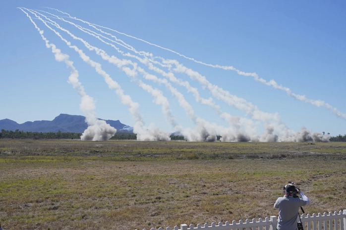 Úc tập trận lớn chưa từng có, lần đầu khai hoả HIMARS - Ảnh 1.