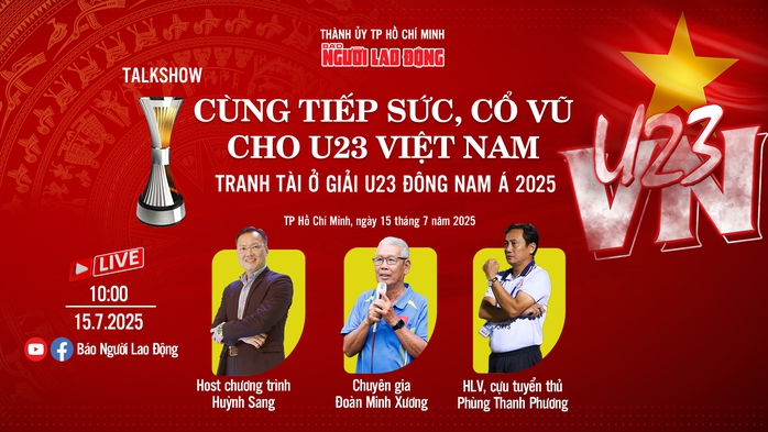 Hấp dẫn Talkshow "Cùng tiếp sức, cổ vũ tuyển U23 Việt Nam"- Ảnh 1. Hấp dẫn Talkshow "Cùng tiếp sức, cổ vũ tuyển U23 Việt Nam"- Ảnh 1.