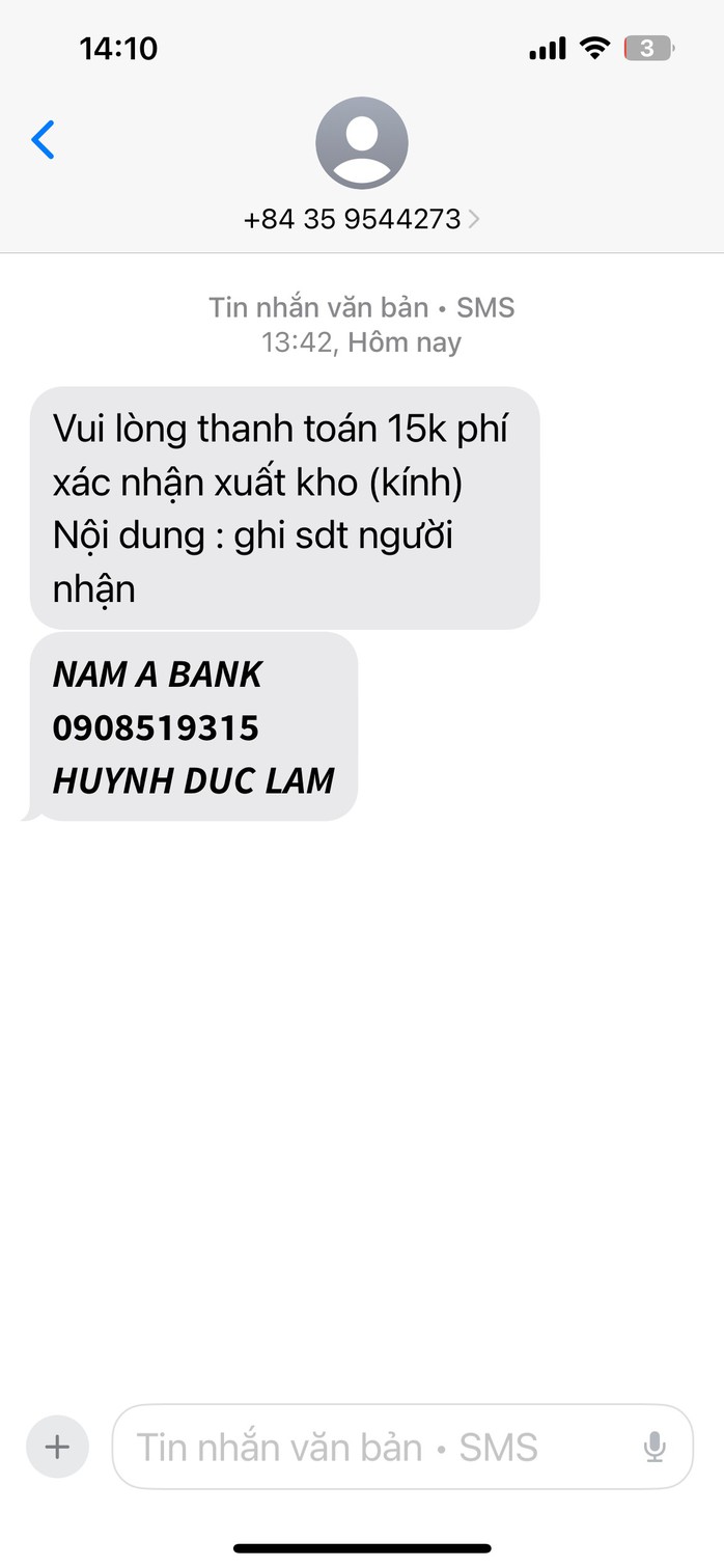 Mổ xẻ kịch bản lừa đảo giao hàng tinh vi - Ảnh 1. Mổ xẻ kịch bản lừa đảo giao hàng tinh vi - Ảnh 1.