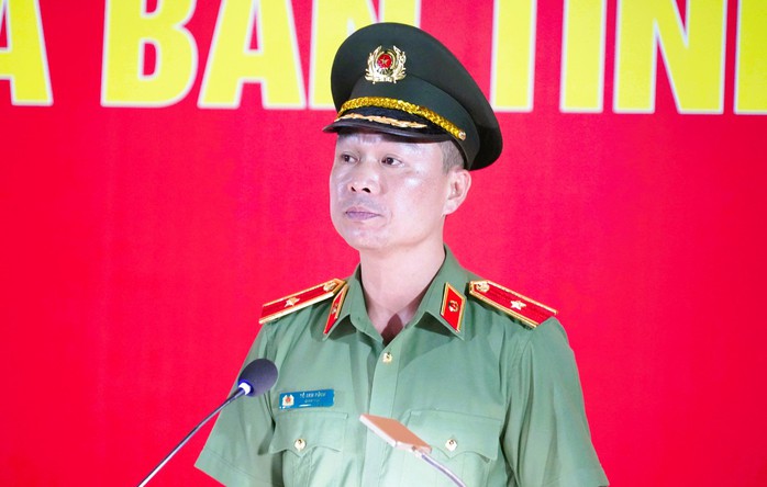 Thiếu tướng Tô Anh Dũng phát lệnh ra quân trấn áp tội phạm- Ảnh 1. Thiếu tướng Tô Anh Dũng phát lệnh ra quân trấn áp tội phạm- Ảnh 1.