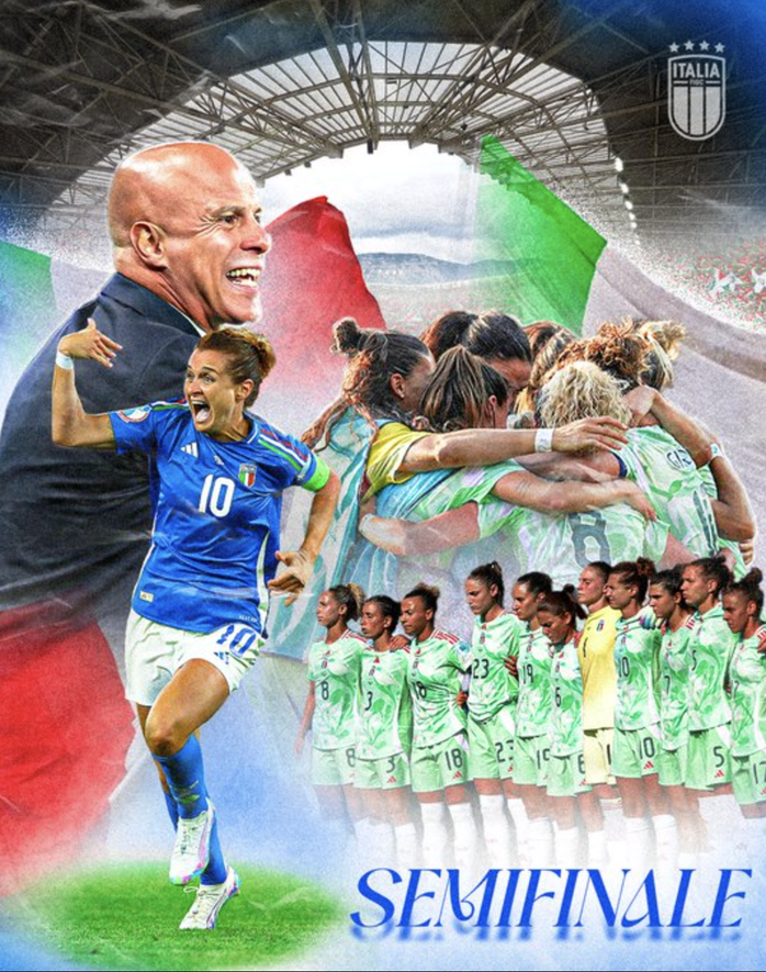 "Chị đại" Cristiana Girelli tỏa sáng, tuyển Ý vào bán kết EURO nữ sau 28 năm- Ảnh 9. "Chị đại" Cristiana Girelli tỏa sáng, tuyển Ý vào bán kết EURO nữ sau 28 năm- Ảnh 9.
