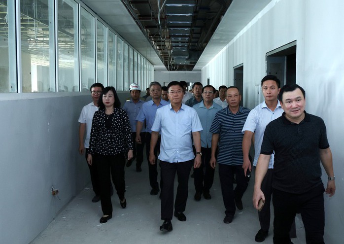 Tiến độ thi công bệnh viện ngàn tỉ Bạch Mai và Việt Đức cơ sở 2 đều chậm- Ảnh 1. Tiến độ thi công bệnh viện ngàn tỉ Bạch Mai và Việt Đức cơ sở 2 đều chậm- Ảnh 1.
