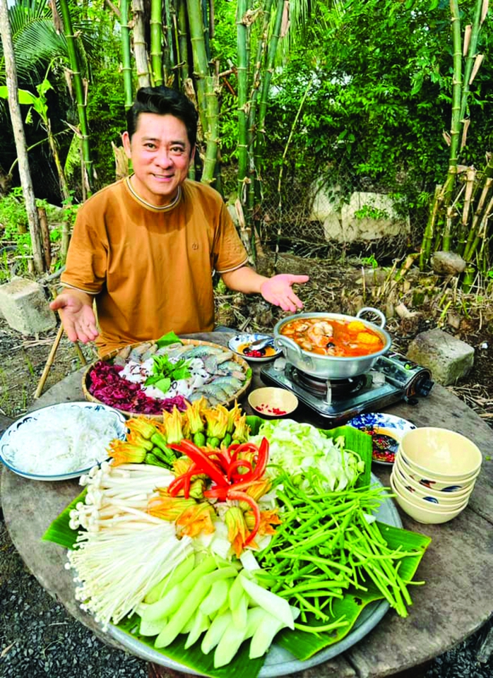Huỳnh Anh Tuấn "vui thú điền viên" trước khi đột quỵ- Ảnh 1. Huỳnh Anh Tuấn "vui thú điền viên" trước khi đột quỵ- Ảnh 1.