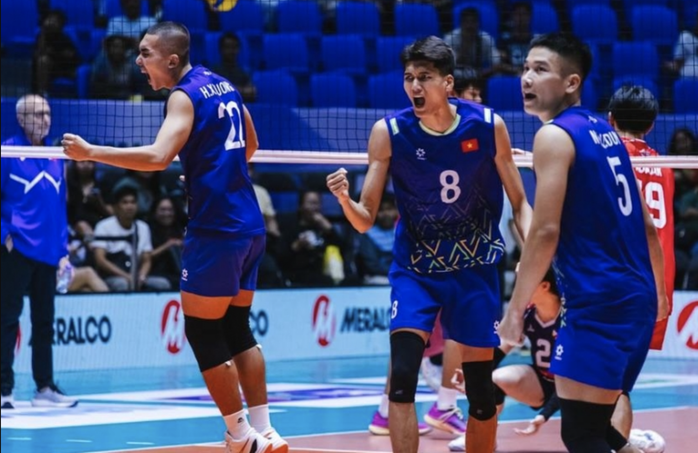 Tuyển bóng chuyền nam Việt Nam lại thua Indonesia ở SEA V.League 2025- Ảnh 2. Tuyển bóng chuyền nam Việt Nam lại thua Indonesia ở SEA V.League 2025- Ảnh 2.