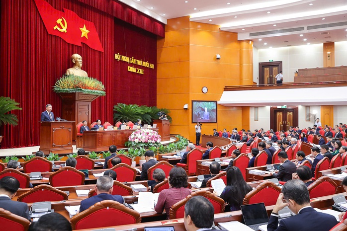 Tổng Bí thư Tô Lâm phát biểu khai mạc Hội nghị Trung ương 12- Ảnh 7. Tổng Bí thư Tô Lâm phát biểu khai mạc Hội nghị Trung ương 12- Ảnh 7.