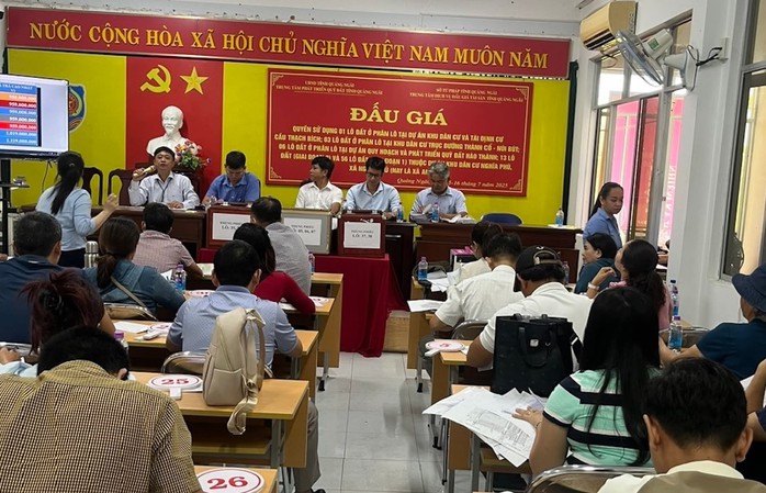 Biến động trái ngược thị trường bất động sản Quảng Ngãi - Ảnh 1.